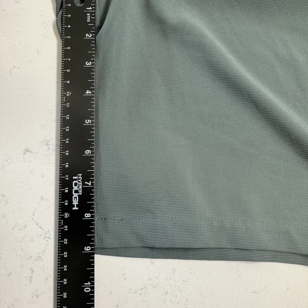 NWT‎ Eddie Bauer Green Flat Front Flex Waist Tech Short Men's Size XL